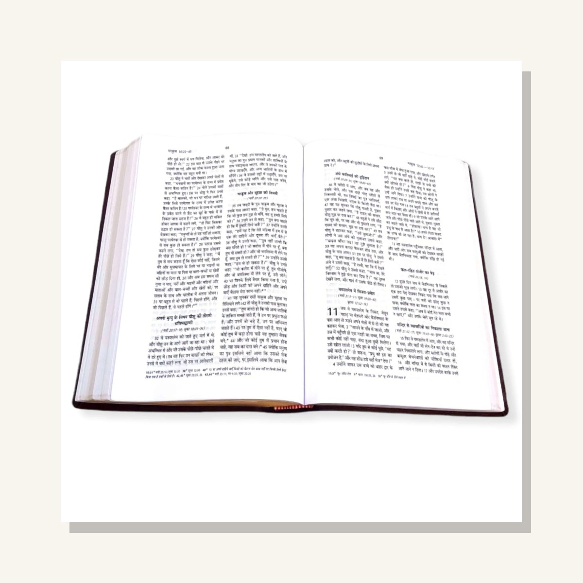 Hindi Pulpit Bible – Big Letter Leather Cover
