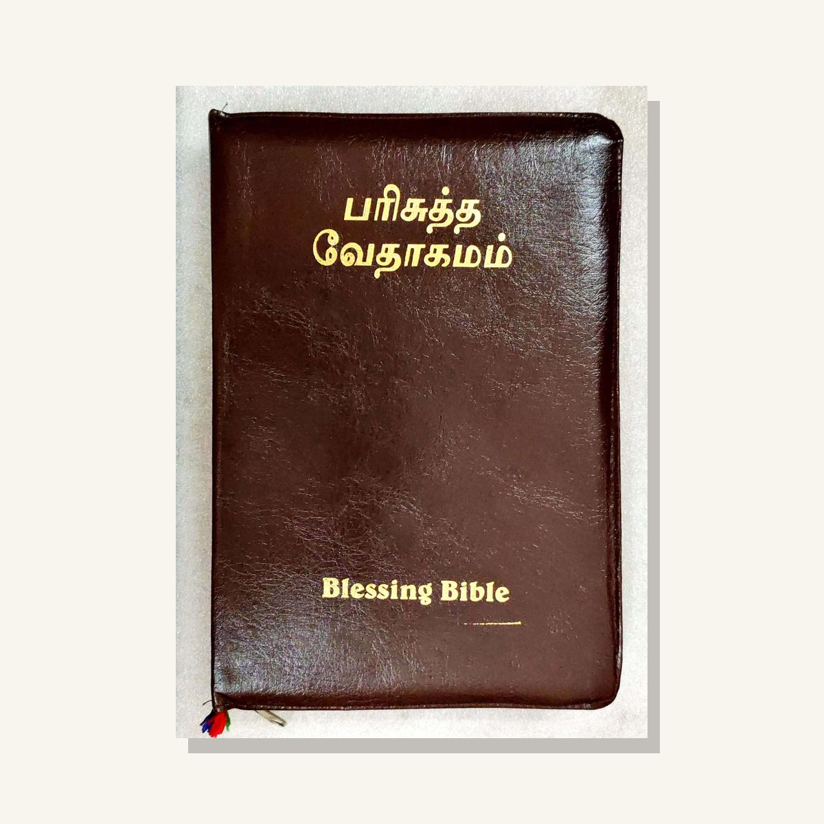 Tamil Bible – Large Print Royal Size (Brown)